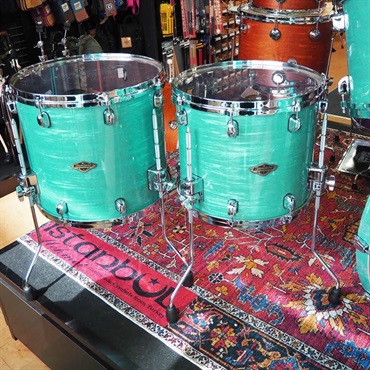 TAMA 【USED】 Starclassic Walnut/Birch 5pc Drum Kit -Surf Green Silk- [22BD，10TT，12TT，14FT，16FT/海外限定カラーモデル] 画像6