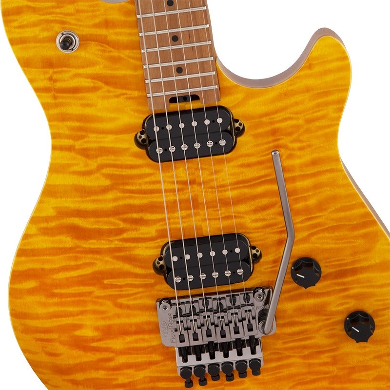 EVH Wolfgang WG Standard QM (Transparent Amber/Baked Maple) 画像3
