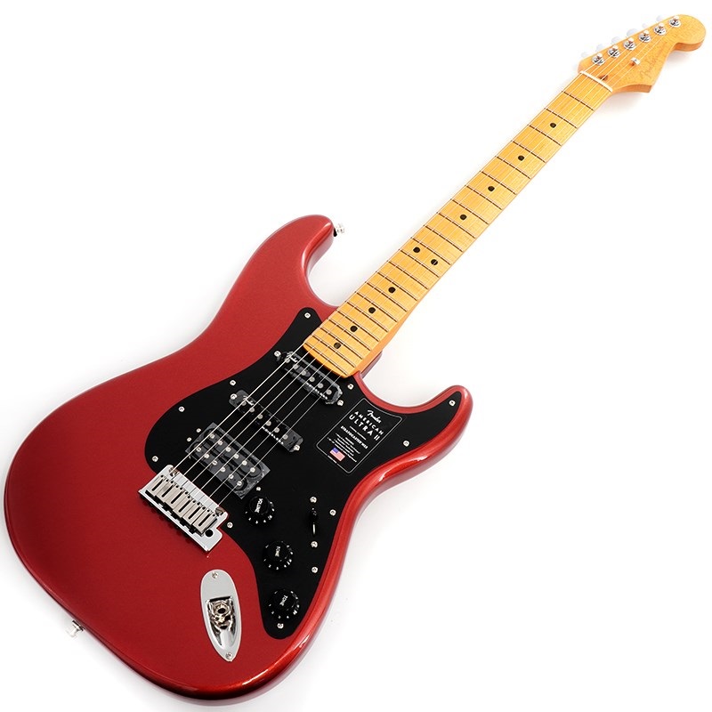 Fender USA American Ultra II Stratocaster HSS (Sinister Red/Maple) 画像1