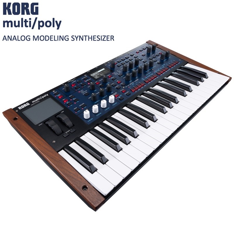 KORG multi/poly(マルチ・ポリ)  ANALOG MODELING SYNTHESIZER 画像2