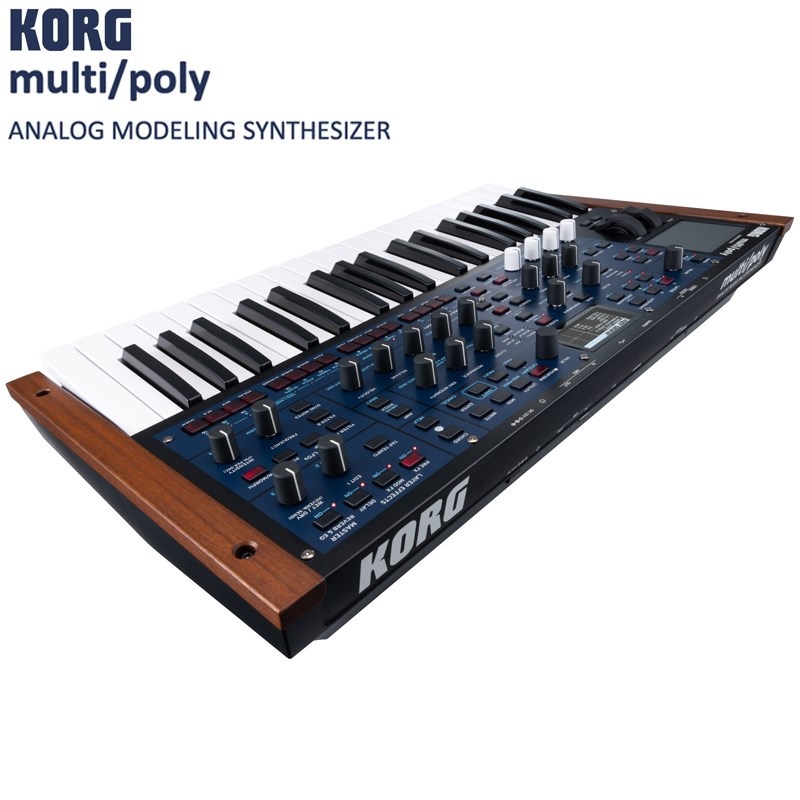 KORG multi/poly(マルチ・ポリ)  ANALOG MODELING SYNTHESIZER 画像4