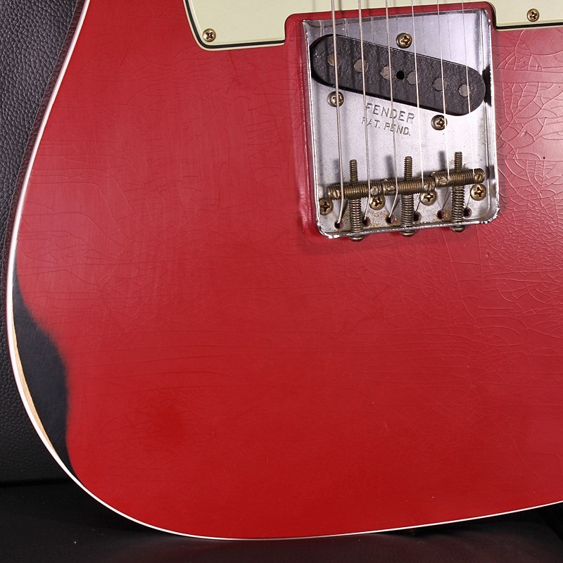 Fender Custom Shop MBS 60's Telecaster Custom Journeyman Relic Dakota Red Over Black Master Built by Greg Fessler SN. R139078 画像5