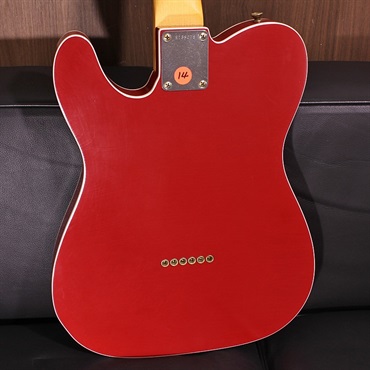 Fender Custom Shop MBS 60's Telecaster Custom Journeyman Relic Dakota Red Over Black Master Built by Greg Fessler SN. R139078 画像6