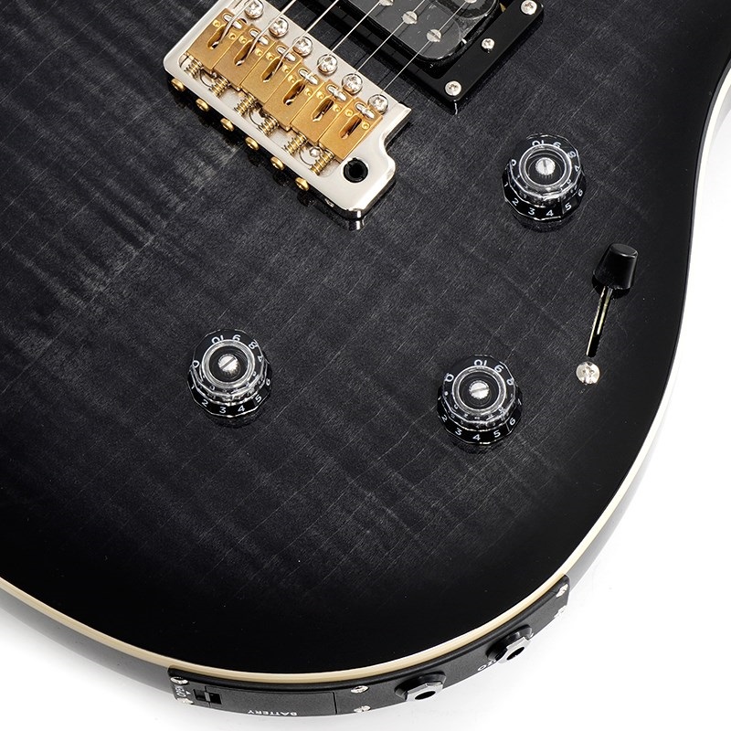 P.R.S. SE Custom 24 Semi-Hollow Piezo (Charcoal Burst) ｜イケベ楽器店オンラインストア