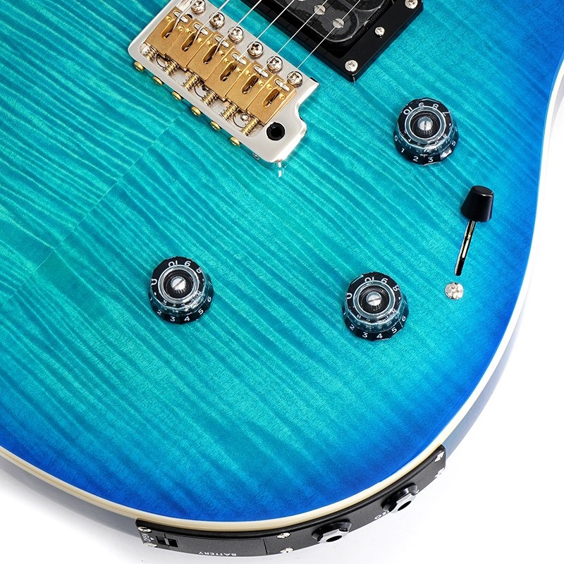 P.R.S. SE Custom 24 Semi-Hollow Piezo (Lake Blue ) ｜イケベ楽器店オンラインストア