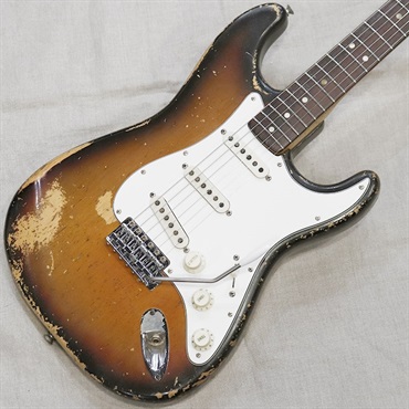 Fender USA Stratocaster 1 String Guide 3 Bolt Neck Joint '72 Sunburst/R 画像1