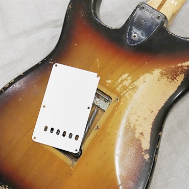 Fender USA Stratocaster 1 String Guide 3 Bolt Neck Joint '72 Sunburst/R 画像3