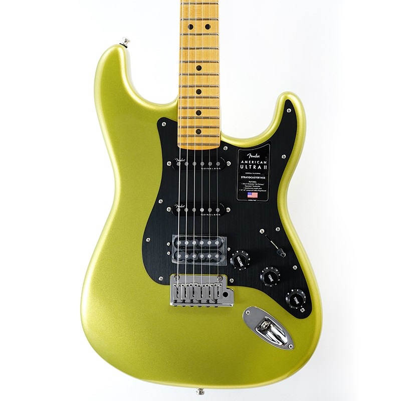 Fender USA American Ultra II Stratocaster HSS (Solar Flare/Maple) 画像9