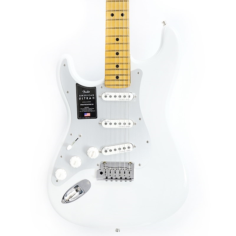 Fender USA American Ultra II Stratocaster Left-Hand (Avalanche / Maple) 画像9