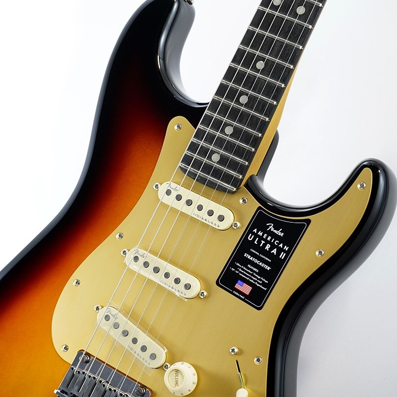 Fender USA American Ultra II Stratocaster (Ultraburst/Ebony) 画像3