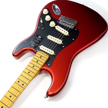 Fender USA American Ultra II Stratocaster (Sinister Red/Maple) 画像5