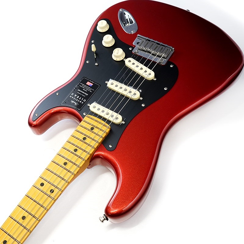 Fender USA American Ultra II Stratocaster (Sinister Red/Maple) 画像5