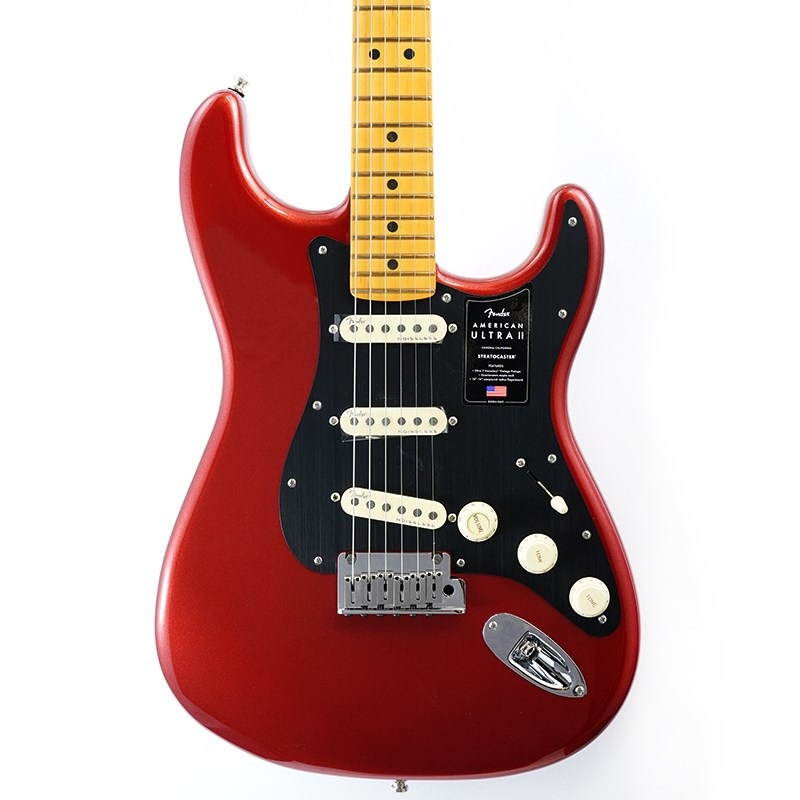 Fender USA American Ultra II Stratocaster (Sinister Red/Maple) 画像9