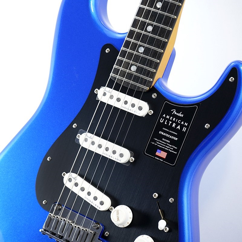 Fender USA American Ultra II Stratocaster (Noble Blue/Ebony) 画像3