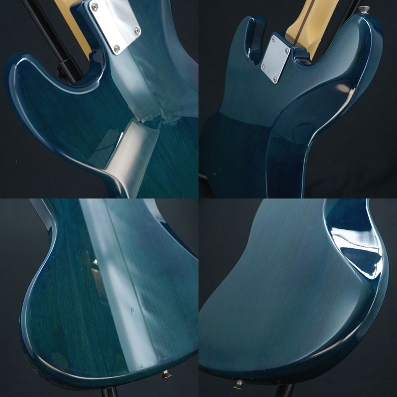 Fender Made in Japan ※11/2より店頭先行販売開始 【USED】 FSR Hybrid 60s Jazz Bass Quilt Top (Transparent Blue) 【2024低音共振祭ベースセール】 画像10