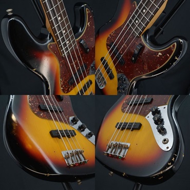 Fender Custom Shop ※11/2より店頭先行販売開始 【USED】 1964 Jazz Bass Relic (3-Tone Sunburst) '11 【2024低音共振祭ベースセール】 画像9