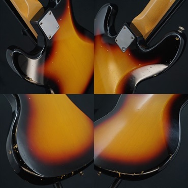 Fender Custom Shop ※11/2より店頭先行販売開始 【USED】 1964 Jazz Bass Relic (3-Tone Sunburst) '11 【2024低音共振祭ベースセール】 画像10