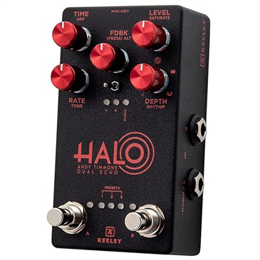 keeley Halo Andy Timmons Dual Echo -Ikebe Custom Shop Black/Red Exclusive 画像1