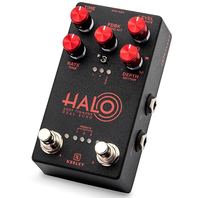 keeley Halo Andy Timmons Dual Echo -Ikebe Custom Shop Black/Red Exclusive 画像5