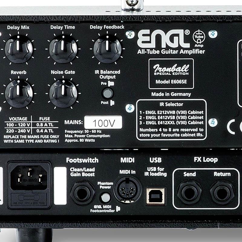 ENGL 【今だけ！バンドルセットがお得な限定プライス！サマーキャンペーン実施中！】IRONBALL SPECIAL EDITION & Z-9 フットスイッチ セット（アイアンボール エングル） 画像5