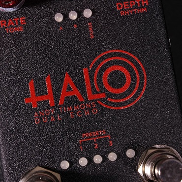 keeley Halo Andy Timmons Dual Echo -Ikebe Custom Shop Black/Red Exclusive 画像1