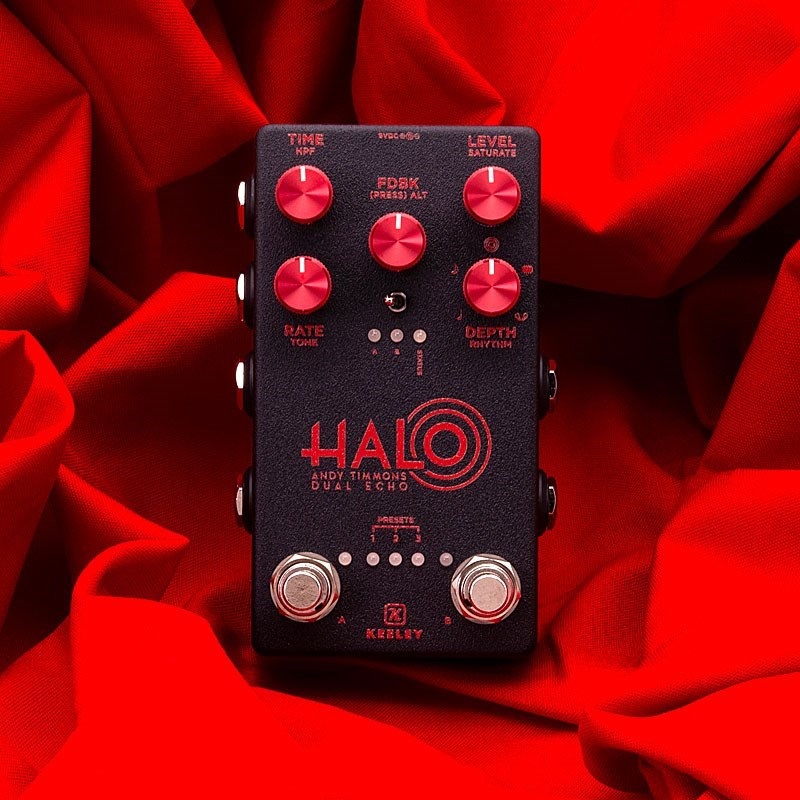 keeley Halo Andy Timmons Dual Echo -Ikebe Custom Shop Black/Red Exclusive 画像7