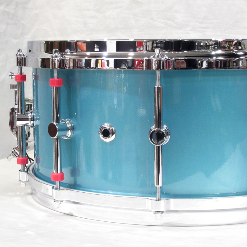 CANOPUS MTR-1465DH [Type-R BULLET Snare Drum 14''×6.5'' - Turquoise  Metallic Lacquer] ｜イケベ楽器店オンラインストア