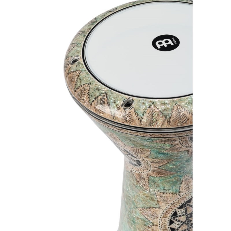 MEINL AEED4 [Artisan Edition Series Doumbek - Mosaik Queen， White Pearl] 画像2