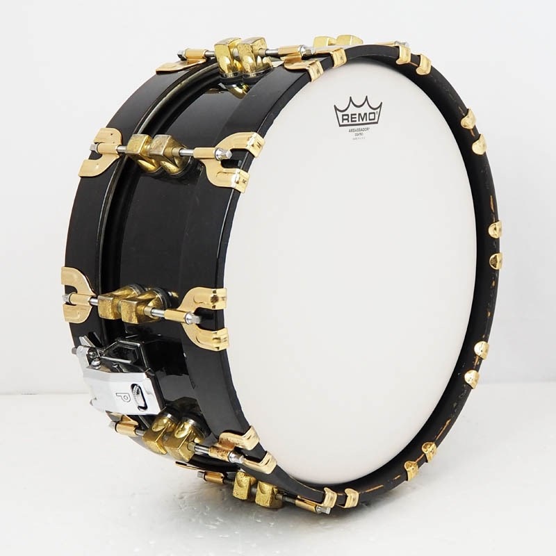 PREMiER 【USED】PREMiER 75TH ANNIVERSARY SIGNIA Snare Drum 14×5.5 [Ebonye  Lacquer/18K Gold Hardware] ｜イケベ楽器店オンラインストア