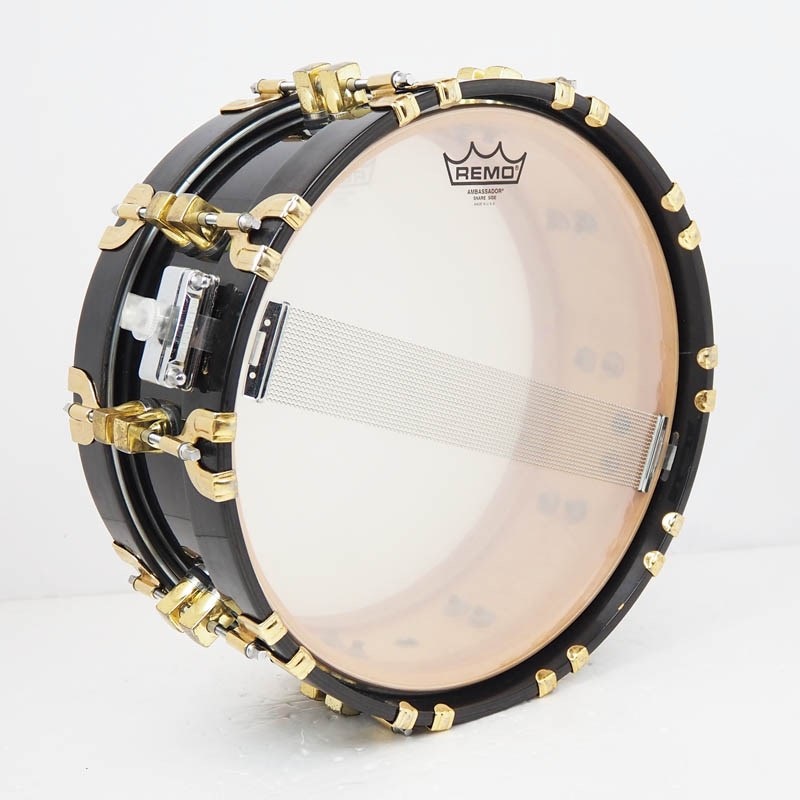 PREMiER 【USED】PREMiER 75TH ANNIVERSARY SIGNIA Snare Drum 14×5.5 [Ebonye  Lacquer/18K Gold Hardware] ｜イケベ楽器店オンラインストア