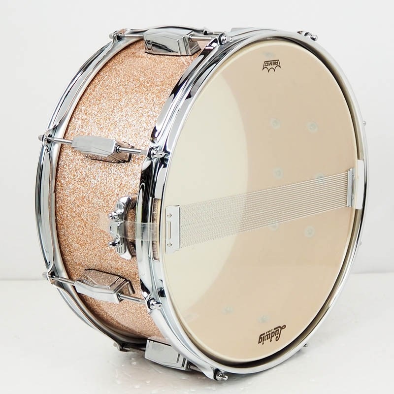 Ludwig 【USED】LS664 Club Date Snare Drum 14×6.5 - Champagne Sparkle Wrap  ｜イケベ楽器店オンラインストア