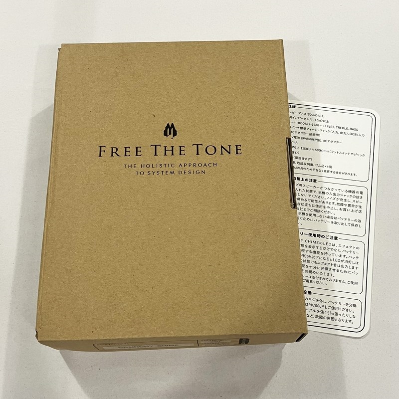 Free The Tone 【USED】CRUNCHY CHIME BOOSTER Custom Shop 画像3