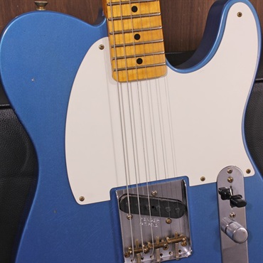 Fender Custom Shop 50's Esquire Journeyman Relic Faded Lake Placid Blue SN. CZ580594 画像4