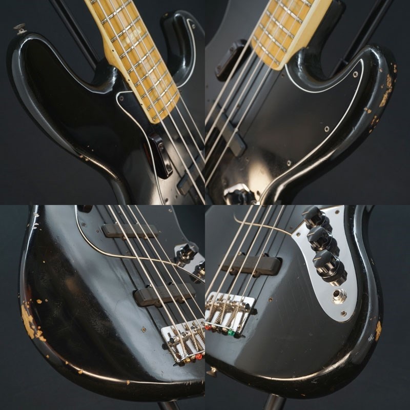 Fender USA 【USED】 1976 Jazz Bass (Black) Mod. ｜イケベ楽器店オンラインストア