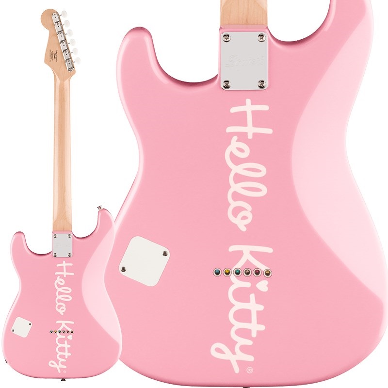 Squier by Fender Limited Edition Hello Kitty Stratocaster 画像1