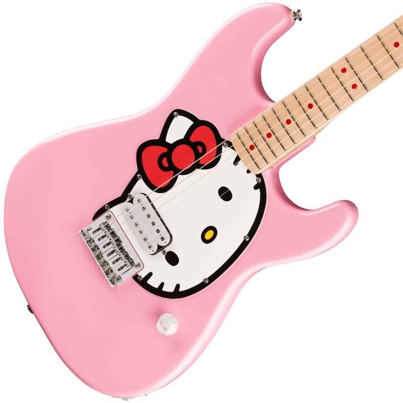 Squier by Fender Limited Edition Hello Kitty Stratocaster 画像2