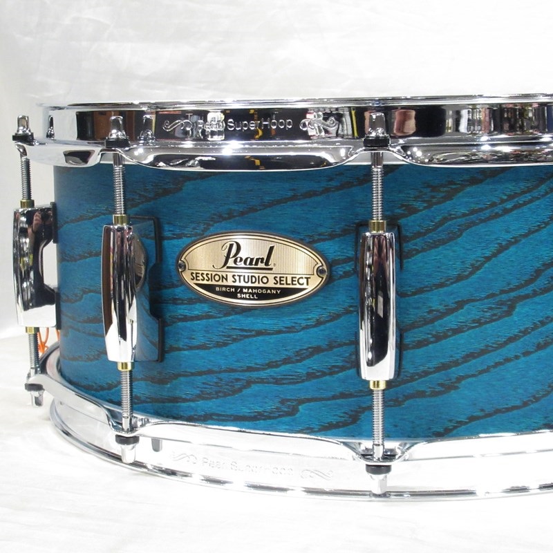 Pearl STS1455S/C #T26 [Session Studio Select 14''×5.5'' Snare Drum - Teal Blue Ash]【Pearlファクトリーツアー2024オーダー品】 画像1