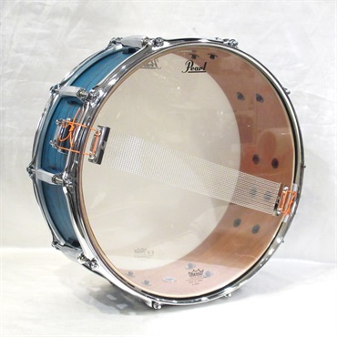 Pearl STS1455S/C #T26 [Session Studio Select 14''×5.5'' Snare Drum - Teal Blue Ash]【Pearlファクトリーツアー2024オーダー品】 画像6