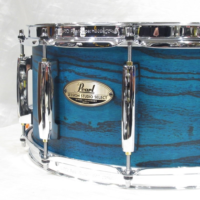 Pearl STS1465S/C #T26 [Session Studio Select 14''×6.5'' Snare Drum - Teal Blue Ash]【Pearlファクトリーツアー2024オーダー品】 画像1