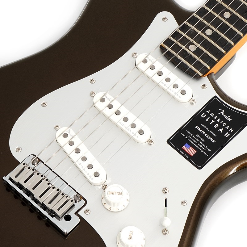 Fender USA American Ultra II Stratocaster (Texas Tea/Ebony) 画像3