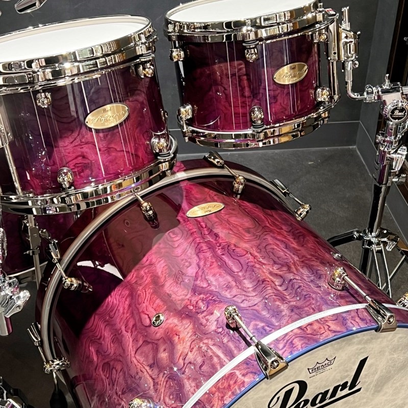 Pearl Reference One 5pc Drum Set [Limited Color/Sapphire Fade over Bubinga/22BD，10TT，12TT，14FT，16FT]【Pearlファクトリーツアー2024オーダー品】 画像2