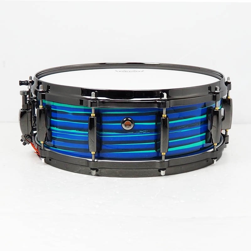 Pearl MMGC1450S/BN #T10 [Masters Maple Gum 14×5 Snare Drum - Blue Swirl  w/Nickel Hardware]【Pearlファクトリーツアー2024オーダー品】 ｜イケベ楽器店オンラインストア