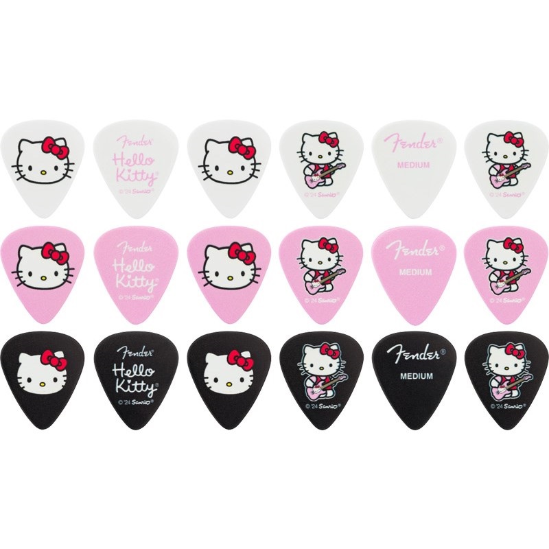 Fender USA FENDER(R) x HELLO KITTY(R) 18 PACK PICK TIN MEDIUM (#1980351056) 画像4