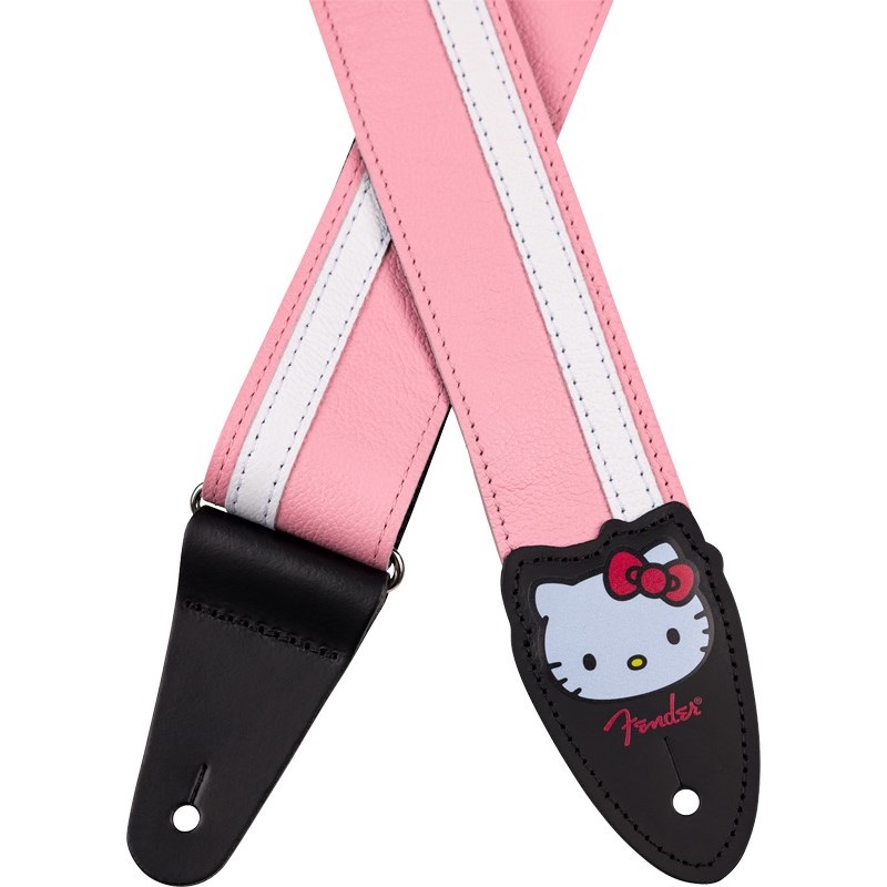 Fender USA FENDER(R) x HELLO KITTY(R) PINK LEATHER STRAP 2INCH (#0990650156) 画像1