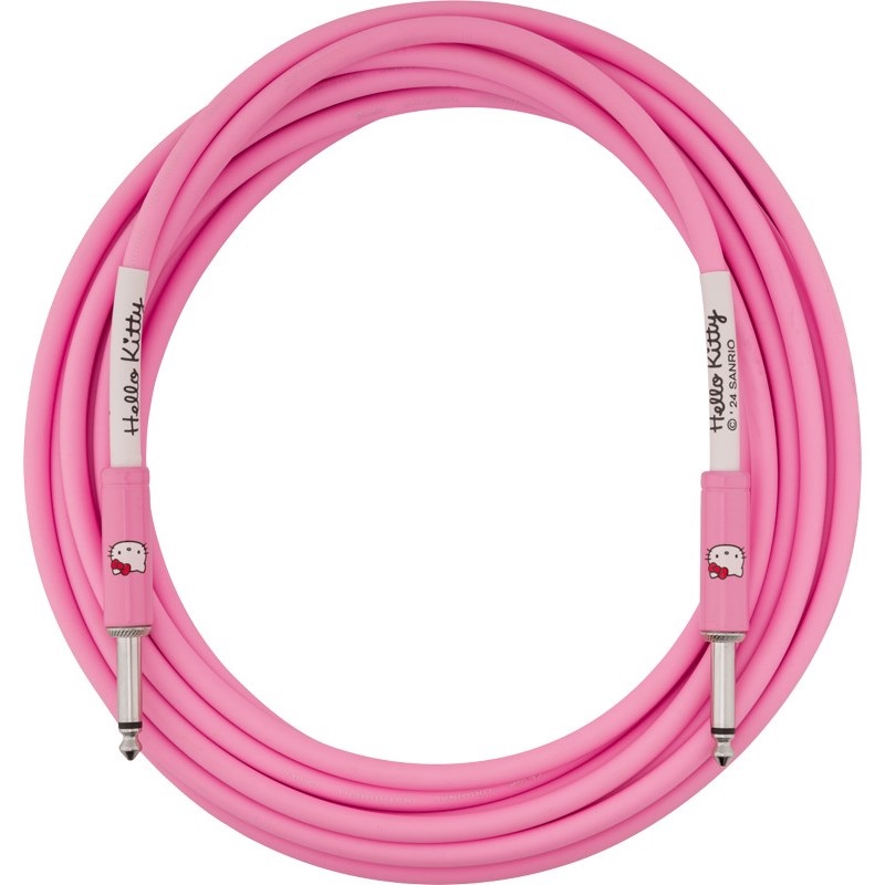 Fender USA FENDER(R) x HELLO KITTY(R) ORIGINAL CABLE 18.6FEET (#0990818156) 画像1