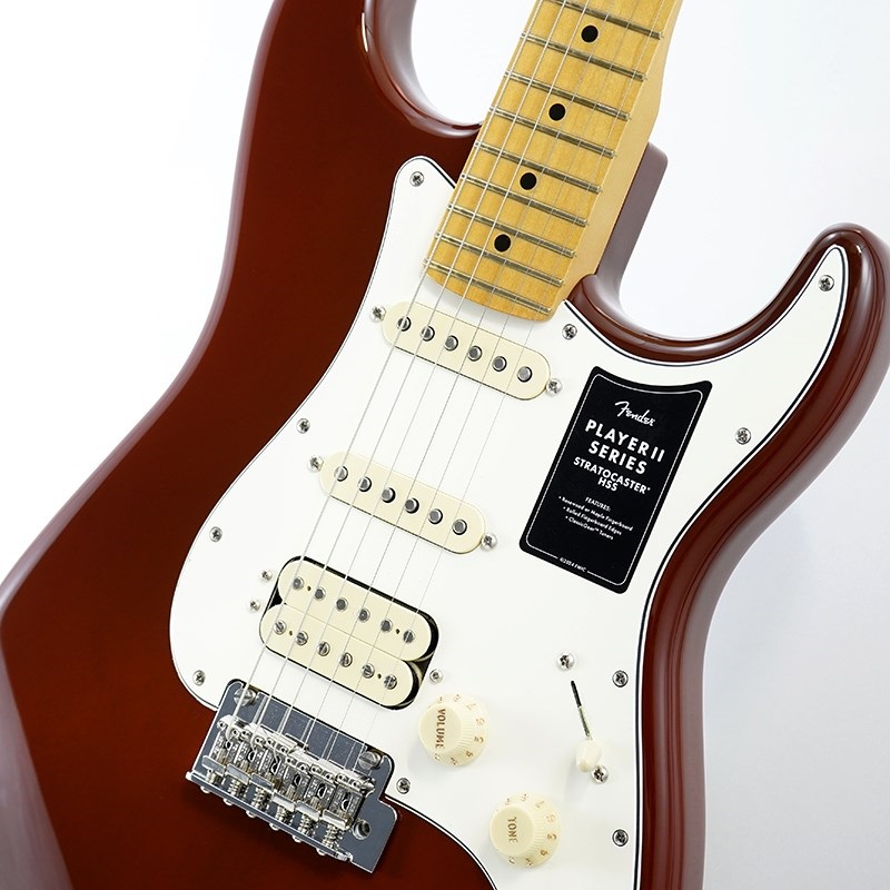 Fender MEX Player II Stratocaster HSS (Transparent Mocha Burst/Maple)[Chambered Body] 画像3