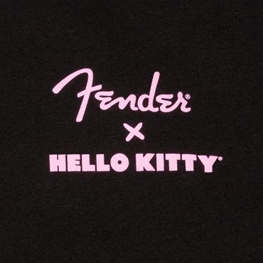 Fender USA FENDER(R) x HELLO KITTY(R) BLACK BACK LOGO TEE M (MEDIUM) (#9190288406) 画像3