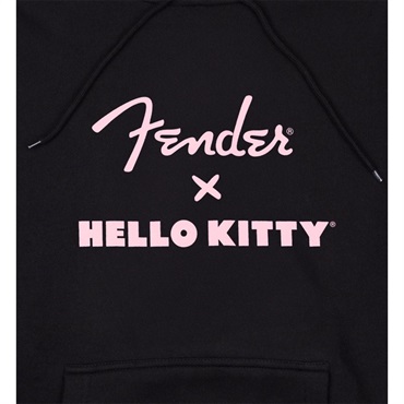 Fender USA FENDER(R) x HELLO KITTY(R) BLACK LOGO HOODIE S (SMALL) (#9190187306) 画像2