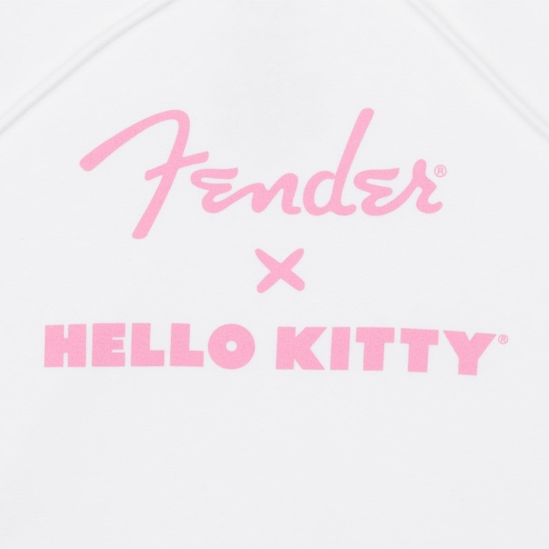 Fender USA FENDER(R) x HELLO KITTY(R) BLACK LOGO HOODIE S (SMALL) (#9190149306) 画像2