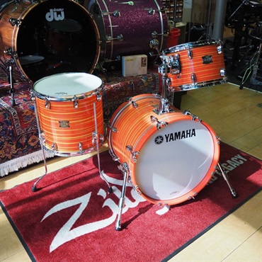 YAMAHA 【USED】CLUB CUSTOM 3pc Drum Set:Swirl Orange [18BD，12TT，14FT/Made In Japan] 画像1